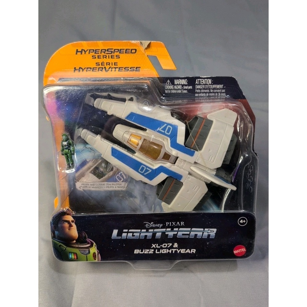 Disney Pixar Lightyear Hyperspeed Series XL-07 & Buzz Lightyear‎ Ship Mattel